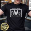 Stylish Toronto NWO New World Order T-Shirt featuring bold graphics and a modern fit, perfect for fans of the movement.