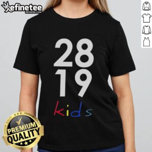 Official 2819 Kids Ladies Tee featuring a stylish design, perfect for casual wear and comfortable everyday use.
