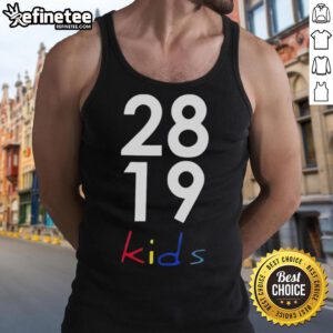 Official 2819 Kids Tank Top in vibrant colors, perfect for summer wear and active play, showcasing style and comfort.
