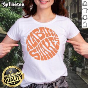 Official Alabama Shakes Circle Logo Ladies Tee featuring vibrant logo design on a stylish women's shirt.