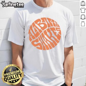 Official Alabama Shakes Circle Logo T-Shirt featuring the band's iconic logo in bold colors on a stylish tee.