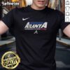 Alt Text: Official Atlanta Braves 2025 Speedway Classic T-Shirt featuring team logo and vibrant design in team colors.
