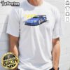 Official Blue Corsa T-Shirt featuring a sleek design and logo, perfect for fans and casual wear.