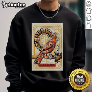 Official Chris Stapleton July 11, 2025 concert poster sweatshirt from Hollywood Casino Amphitheatre, St. Louis, MO.