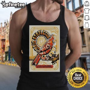 Official Chris Stapleton July 11, 2025 concert poster tank top, featuring vibrant design for St. Louis show.