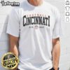 Official Cincinnati Football Est 1968 T-Shirt featuring bold logo and vintage design for fans of Cincinnati football.