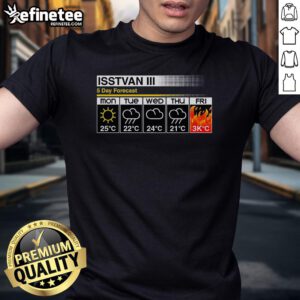 Official Grim Forecast T-Shirt featuring a unique design with bold graphics for weather enthusiasts.
