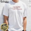 Official I Know What You Did Last Summer T-Shirt