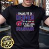 Official I May Live In Denver But On Game Day My Heart And Soul Belongs To The Cleveland Guardians T-Shirt design.