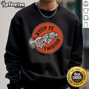 Official Keep It Twisted Logo Sweatshirt featuring a stylish design and vibrant colors, perfect for casual wear.