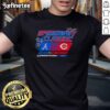 Official MLB Speedway Classic 2025 T-Shirt featuring Cincinnati Reds vs Atlanta Braves design for baseball fans.