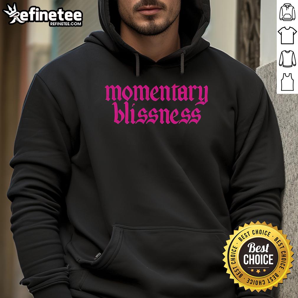 Official Momentary Blissness Hoodie in vibrant colors, showcasing a stylish design perfect for casual wear.