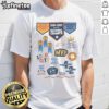 Alt Text: Celebrate the OKC Thunder 2025 Championship season with our official scrapbook T-shirt showcasing team pride.