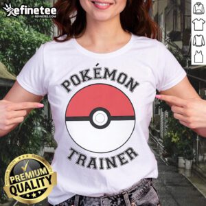 Official Pokmon Trainer Ladies Tee featuring vibrant graphics and a stylish design for female fans of all ages.
