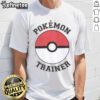 Official Pokemon Trainer T-Shirt featuring vibrant designs and iconic Pokemon graphics for fans and trainers alike.
