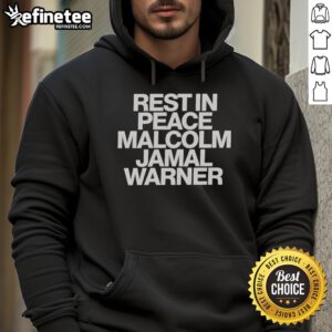 Official Rest In Peace Malcolm Jamal Warner Shirt featuring a 1970 tribute design on a cozy hoodie.
