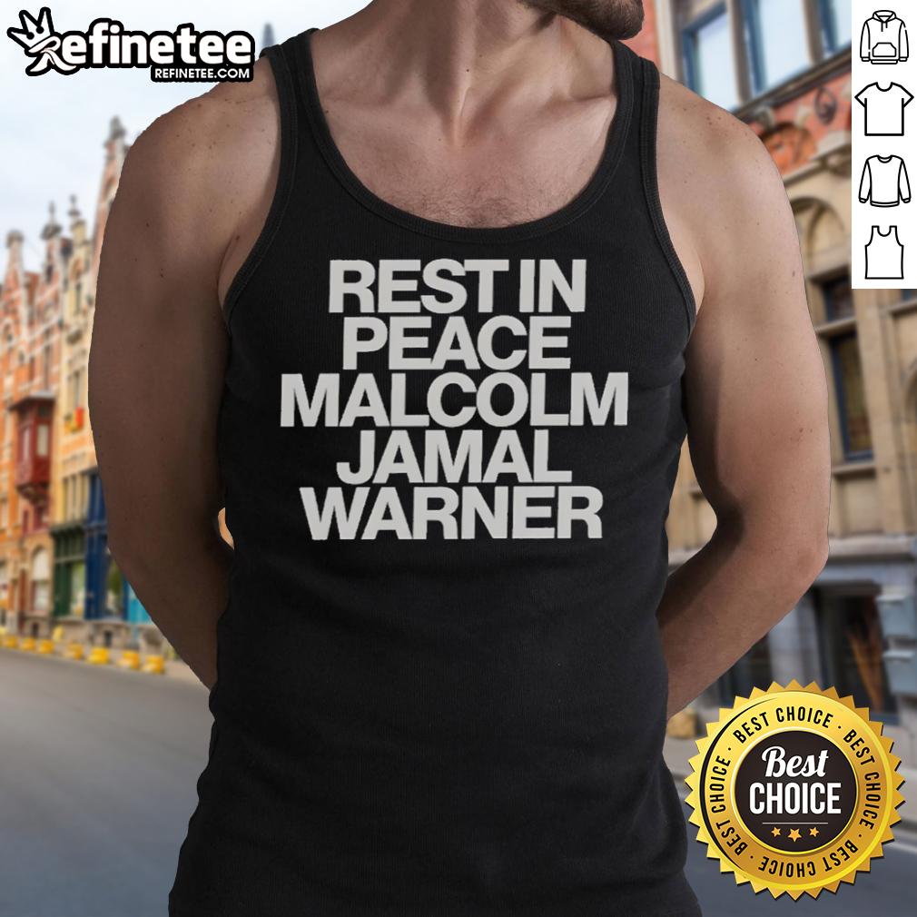 Official Rest In Peace Malcolm Jamal Warner Shirt featuring a 1970 tank top design honoring the actor and musician.