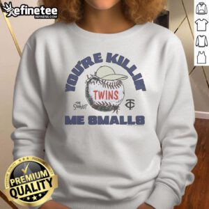 Official The Sandlot X Minnesota Twins Sweatshirt featuring classic baseball design, perfect for fans and casual wear.