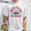 Alt Text: Official The Sandlot X St. Louis Cardinals You're Killin' Me Smalls T-Shirt featuring iconic movie and team logos.
