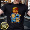 Official Ups Pooh And Stitch Friends T-Shirt featuring vibrant graphics of Pooh and Stitch in a playful design.