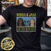 Official WNBA Jam T-Shirt featuring Wings players Ogunbowale and Bueckers, perfect for basketball fans and collectors.