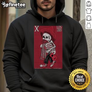 Alt Text: Official X The Band concert poster hoodie for July 20, 2025 at Red Butte Garden, Salt Lake City, UT.