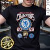 Alt Text: 2025 Chelsea FC T-Shirt celebrating Original FIFA Club World Cup Champions with vibrant design and club logo.