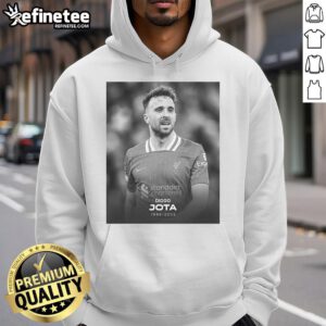 Original Rip Soccer Liverpool's Diogo Jota Hoodie featuring bold design and vibrant colors, perfect for fans.