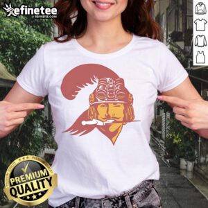 Premium OTX Bucs Ladies Tee featuring a stylish design and comfortable fit for female fans of the Buccaneers.