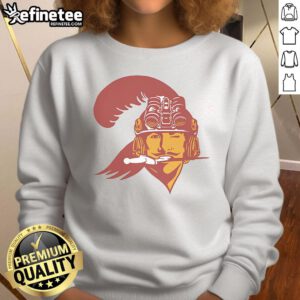 Alt Text: Premium OTX Bucs sweatshirt featuring a stylish design, perfect for fans looking to show team spirit and stay cozy.