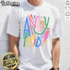 Pretty Angry Pride T-Shirt featuring bold colors and a fierce design, perfect for showcasing LGBTQ+ pride and individuality.