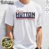Top Claire Hutton Stripe USWNTPA T-Shirt featuring bold stripes and team logo, perfect for soccer fans and casual wear.