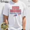 Awesome Buffalo Bills Hard Knocks Training Camp 2025 T-Shirt featuring team logo and vibrant design for fans.