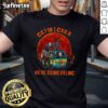 Awesome 'Get In Loser We're Going Killing' horror movie killers Halloween T-shirt design featuring spooky graphics.