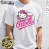 Alt Text: Cute Baltimore Orioles Hello Kitty 2025 baseball t-shirt featuring a playful design perfect for fans.