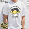 Adorable cat graphic on 'Silence Is Not Awkward You Are' t-shirt, perfect for cat lovers and casual wear.