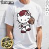 Alt Text: Cute Hello Kitty Arizona Diamondbacks MLB 2025 T-Shirt featuring playful design and team colors for fans.