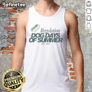 Good Regulation Dog Days of Summer 2024-2025 tank top featuring a vibrant, playful design for summer fashion.