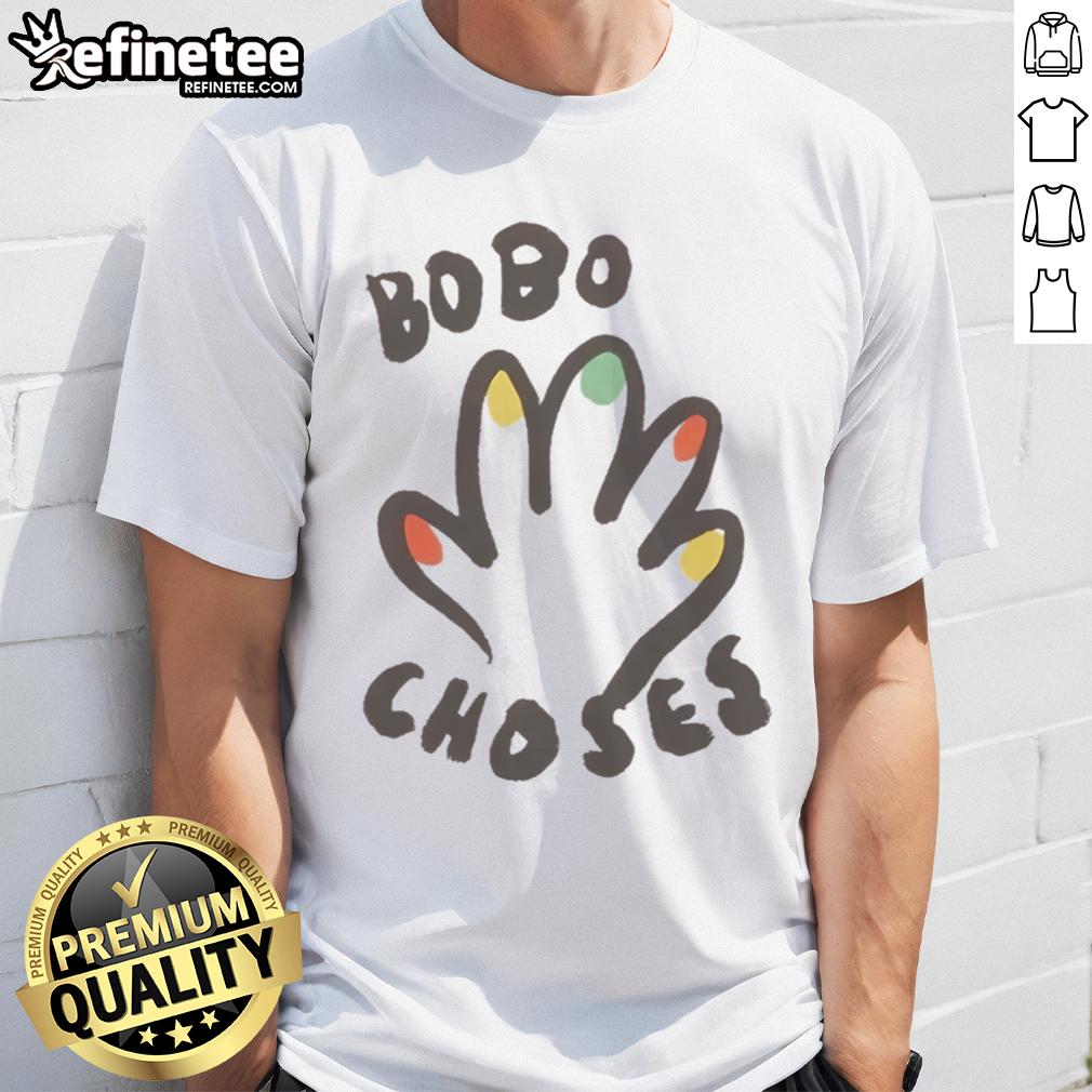 Nice Bobo Choses Bhigh Five T-Shirt featuring colorful graphics for kids, perfect for stylish and playful outfits.