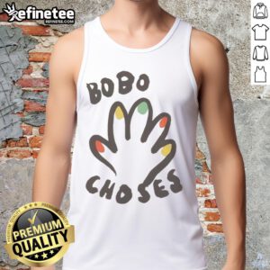 Stylish BOBO CHOSES High Five Tank Top for kids, featuring a vibrant design perfect for summer outfits.