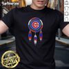 Nice Native American Indians X Chicago Cubs Baseball T-Shirt featuring vibrant graphics and a comfortable fit for fans.