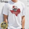 Official Beaumont Renegades Texas Map T-Shirt featuring a detailed Texas map design, perfect for fans and locals.