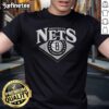 Brooklyn Nets NBA T-Shirt featuring team logo and colors, perfect for fans and casual wear.