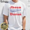 Official Jhoan Jawn Duran T-Shirt featuring bold graphics and vibrant colors for fans and collectors.