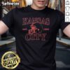 Official Kansas City X 1960 Football Jules T-Shirt featuring a vintage design and team logo, perfect for fans.