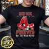Alt Text: Official Peanuts Charlie Brown Snoopy Boston Red Sox T-Shirt celebrating baseball fandom, not just winning.