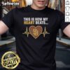 Alt Text: Official San Diego Padres 'This Is How My Heart Beats' T-Shirt featuring team colors and logo for fans.