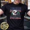 Premium Auburn Tigers football helmet graphic on a stylish college game day fan gear T-shirt for enthusiastic supporters.