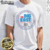 Alt Text: Premium Vintage College Basketball Tournament The Big East T-Shirt featuring classic design and vibrant team colors.