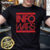 Top Info Wars Logo T-Shirt featuring bold graphics and vibrant colors, perfect for fans of the Info Wars brand.